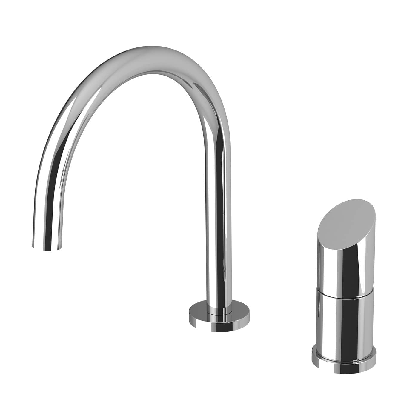 J2LT073RO - Miscelatore lavabo a 2 fori testa cieca