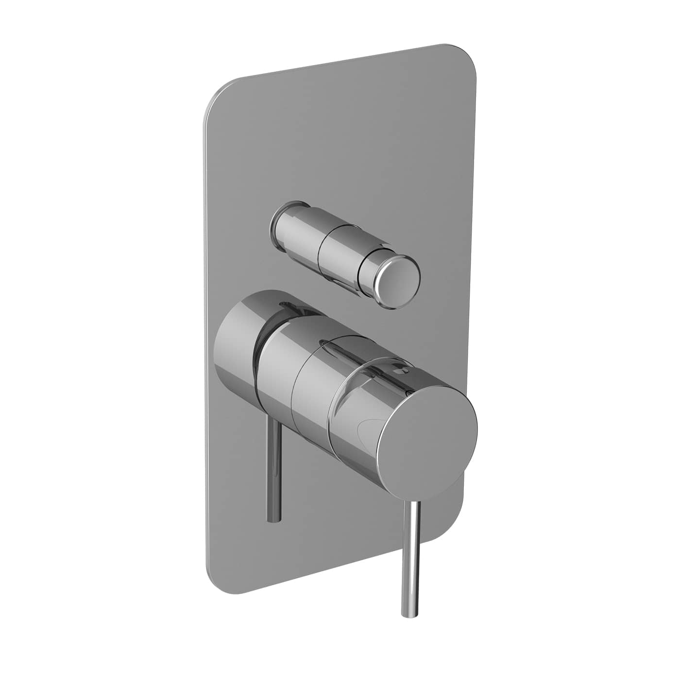 MIED021RO - Parti esterne per monocomando incasso doccia/vasca con deviatore