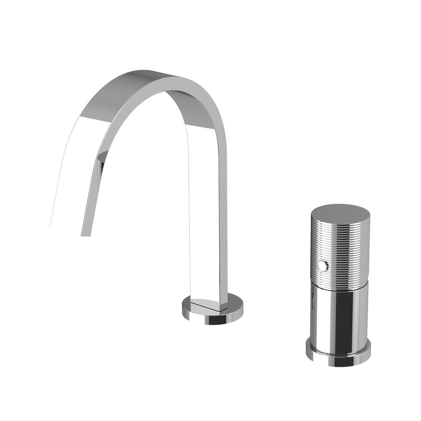 MYLT074RO - Monocomando lavabo 2 fori testa cieca