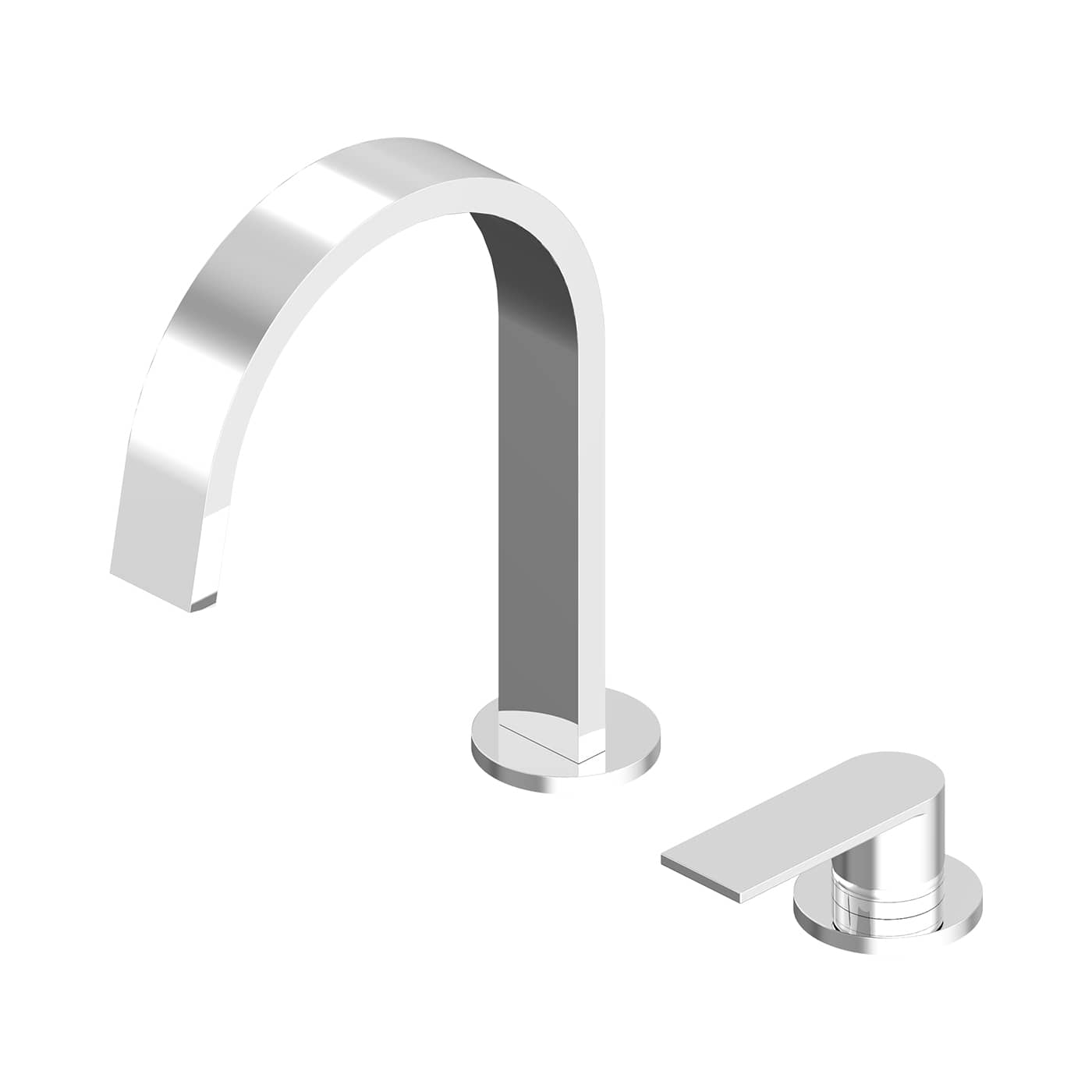 TILT074RO - Monocomando lavabo 2 fori testa cieca